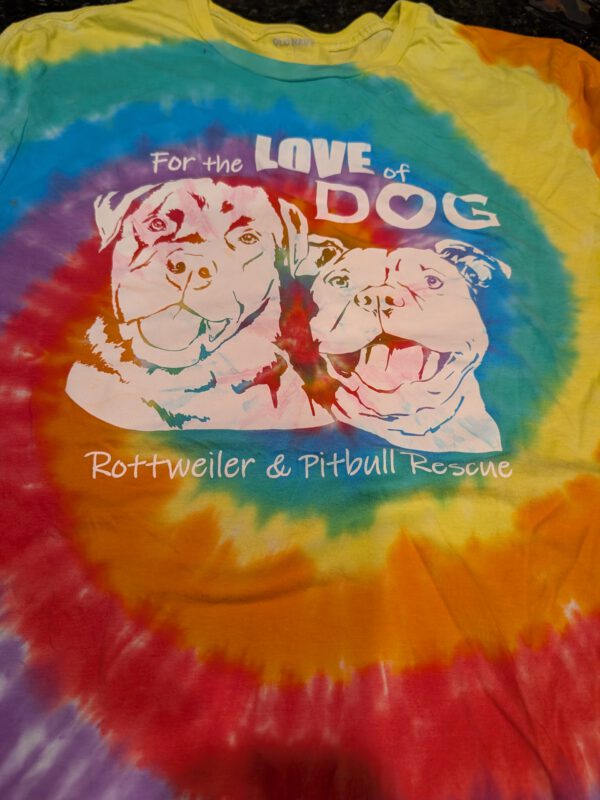 Rainbow Tie Dye LARGE