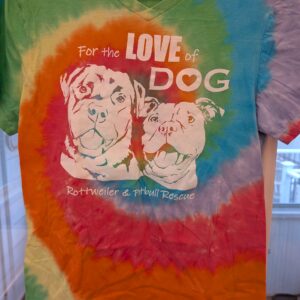 Tie Dye - One of a Kind - Orange, Green, Teal - Sz M