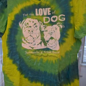 Tie Dye - One of a Kind - Lime, Green, Blue  - Sz XL