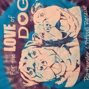 Tie Dye - One of a Kind - Purple & Teal - Sz XL