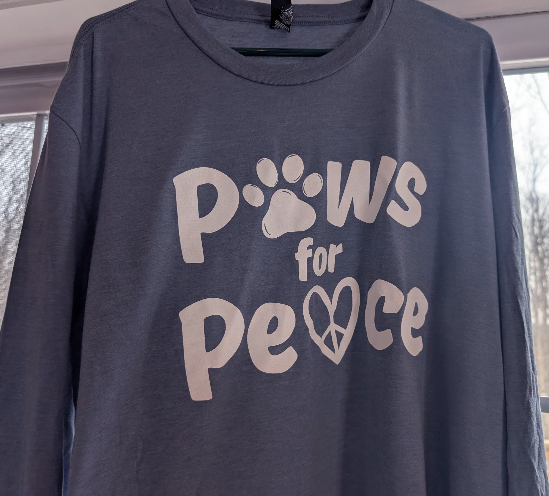 A Paws for Peace Long Sleeve T-shirt - Image 2